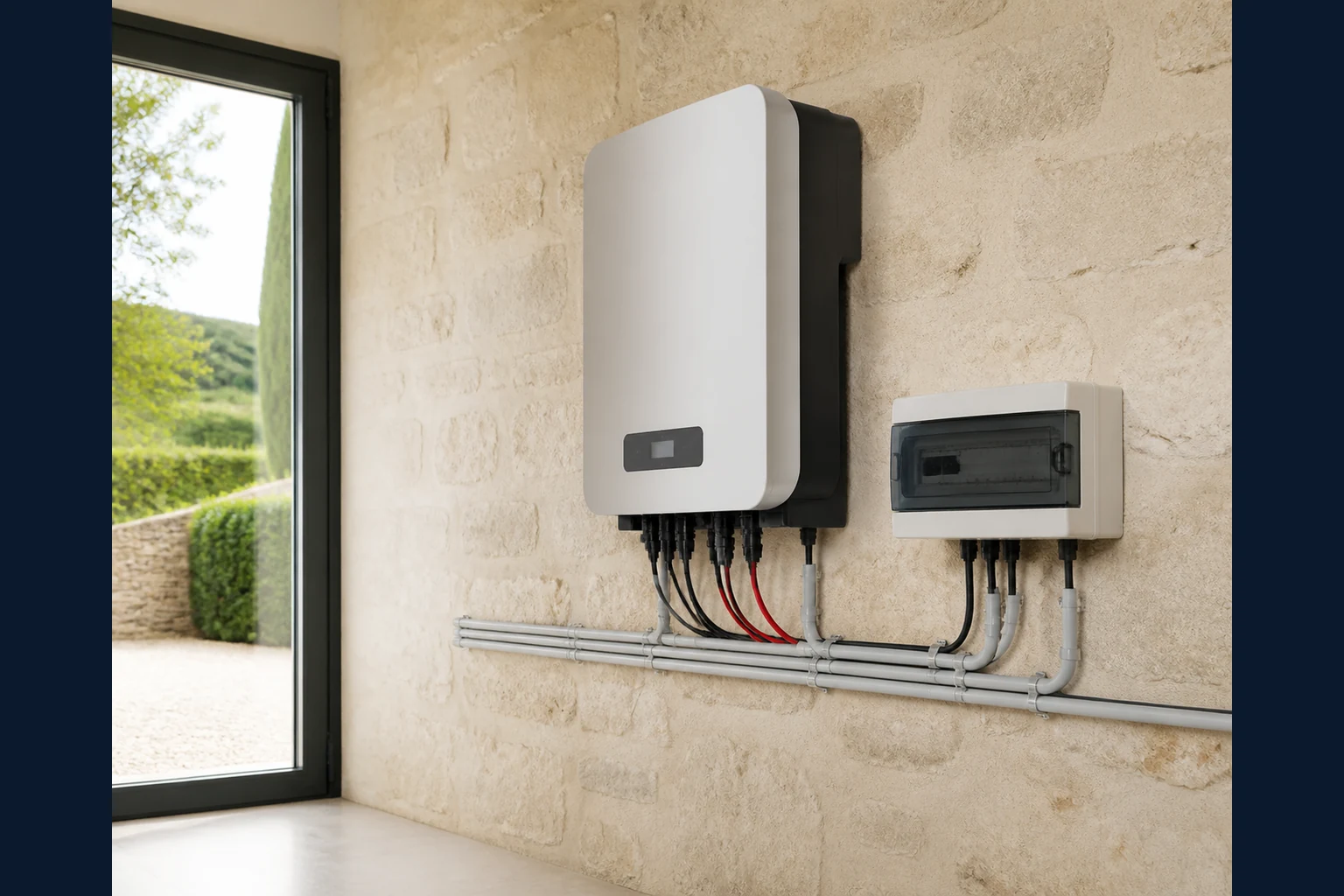 Onduleur résidentiel et protections électriques